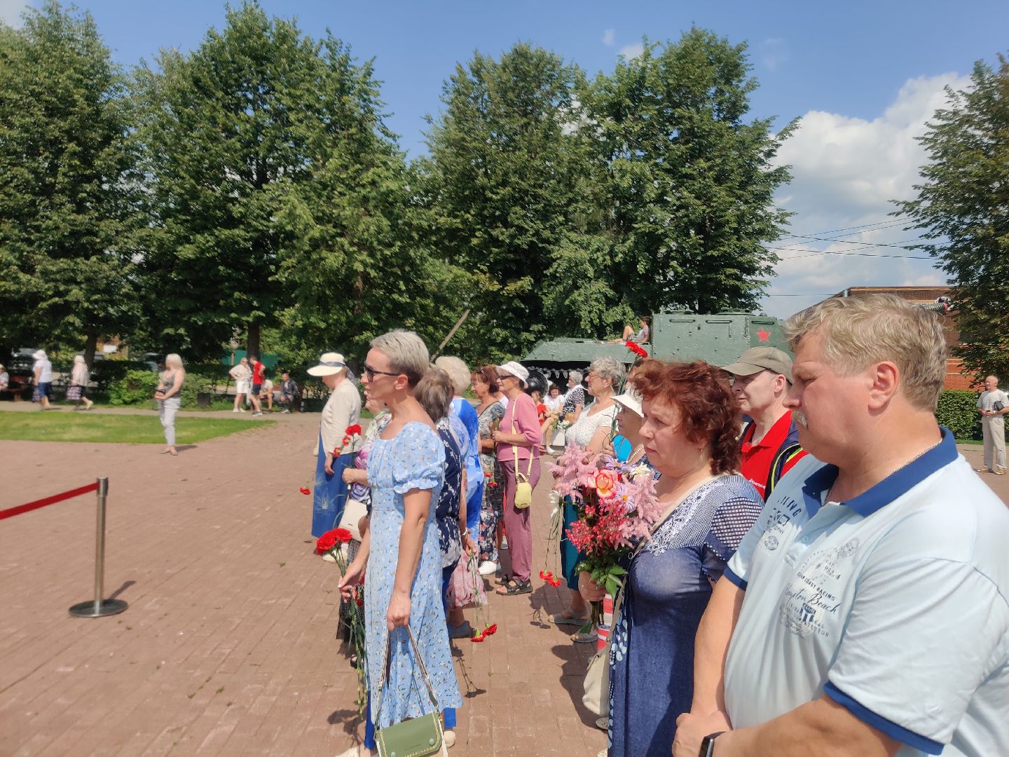 Красноармейск, Пушкинский, день народного ополчения, ветераны