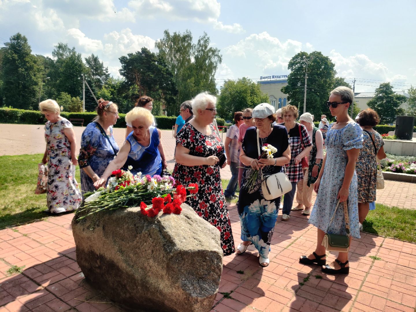 Красноармейск, Пушкинский, день народного ополчения, ветераны