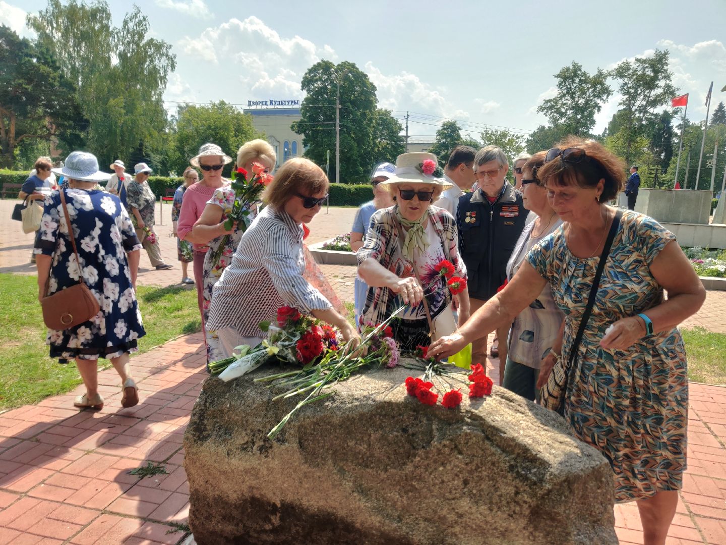 Красноармейск, Пушкинский, день народного ополчения, ветераны