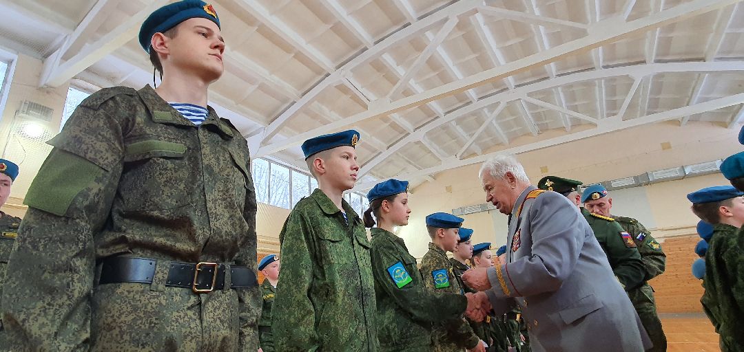 патриотизм, десантники, кадеты, Домодедово