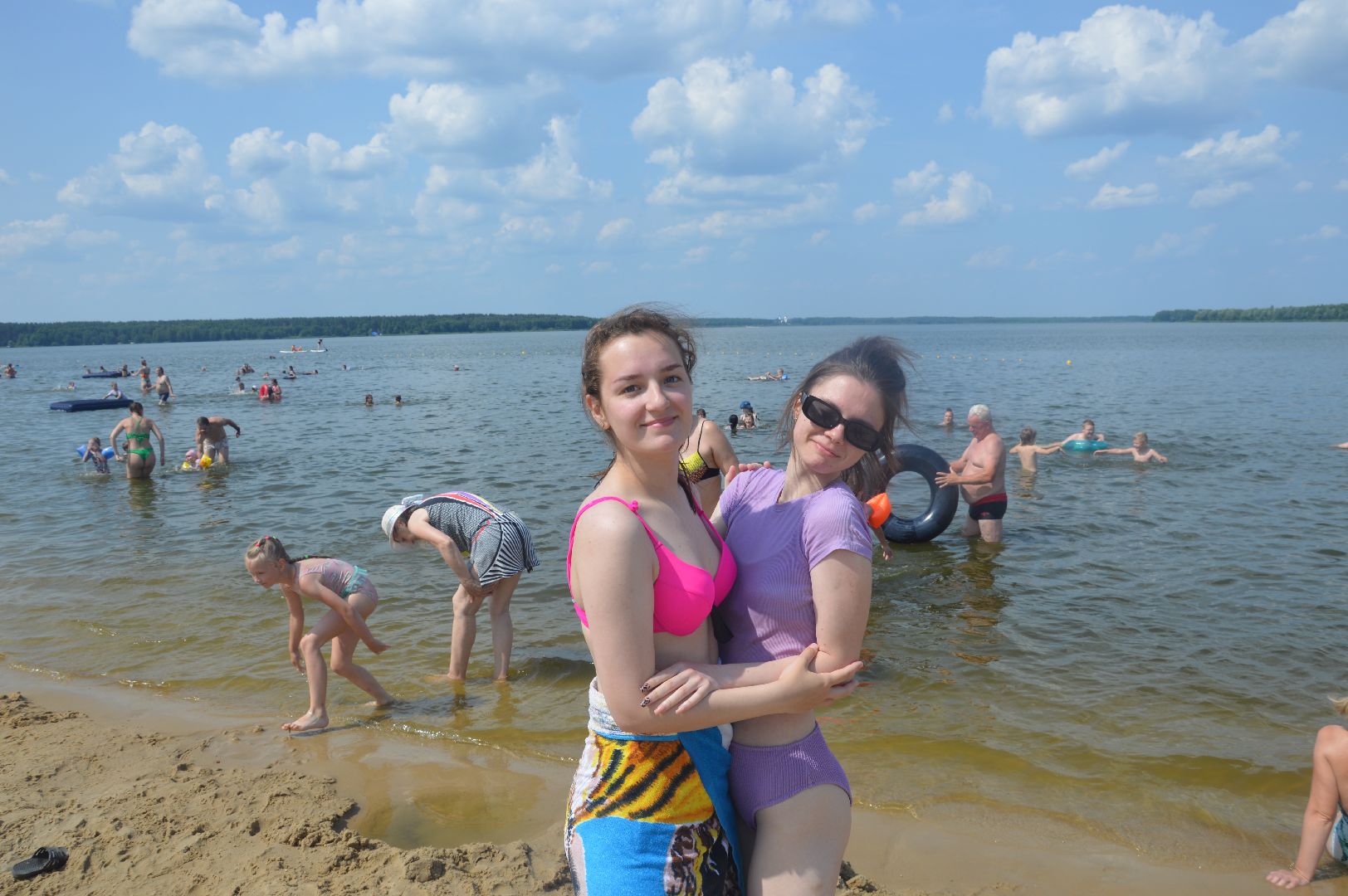#Шатура, #пляж, #жара, #18, #озеро