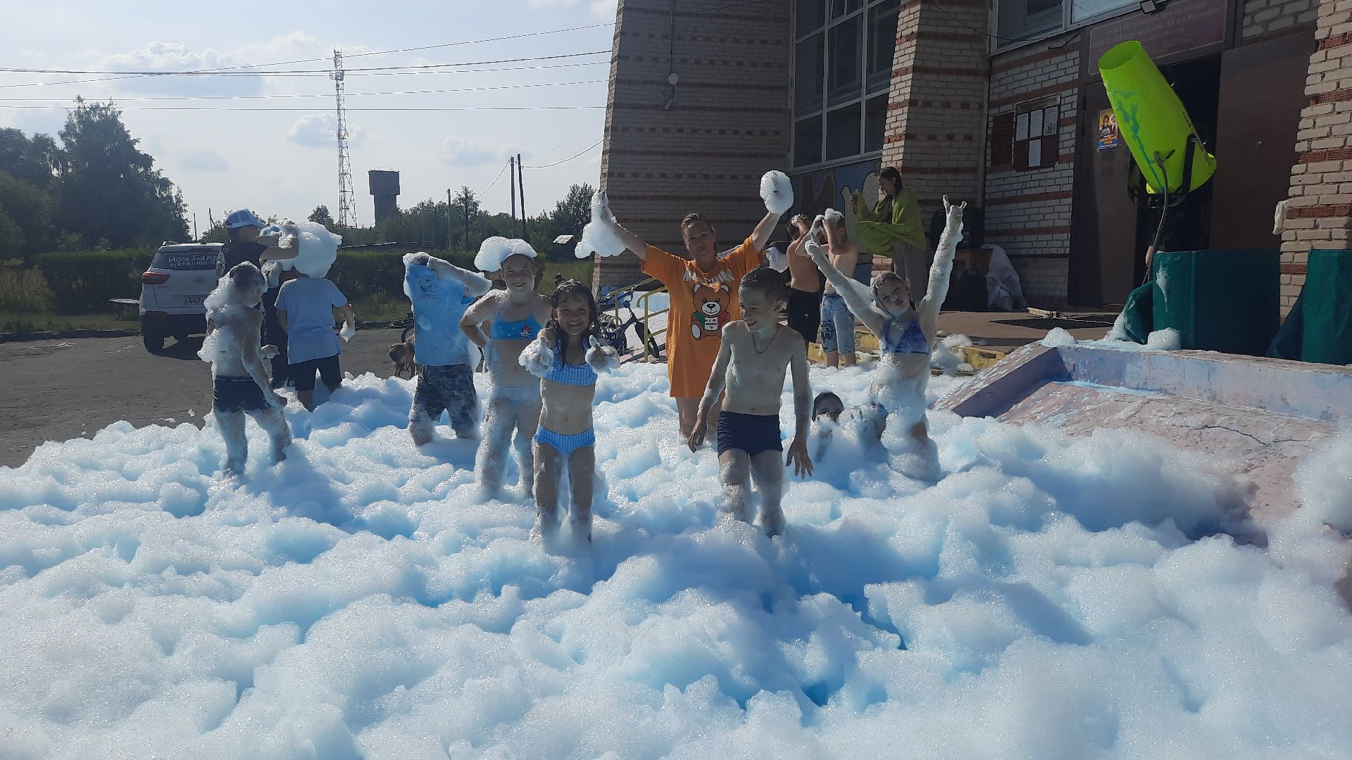 #Шатура, #пенная_вечеринка, #отдых, #развлечение, #отрыв,