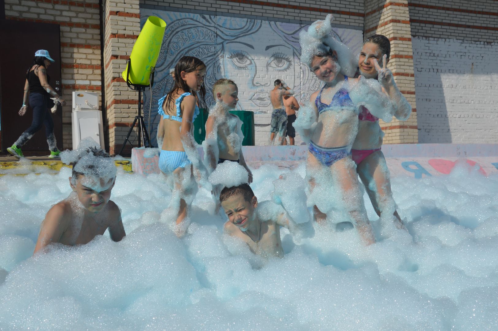 #Шатура, #пенная_вечеринка, #отдых, #развлечение, #отрыв,