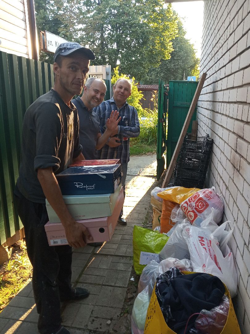 Звенигород, склад добра, гуманитарная помощь, благотворительность