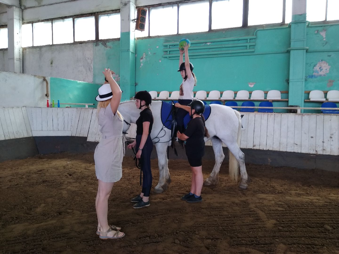 Раменское, спорт, школа верховой езды на Раменском ипподроме, занятие для детей