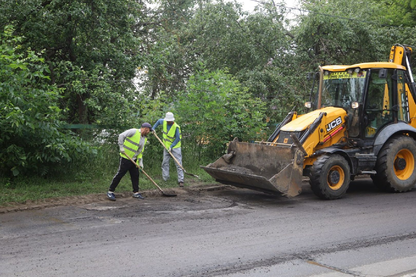строительство дорог, дороги, серпухов, улица береговая, асфальт,