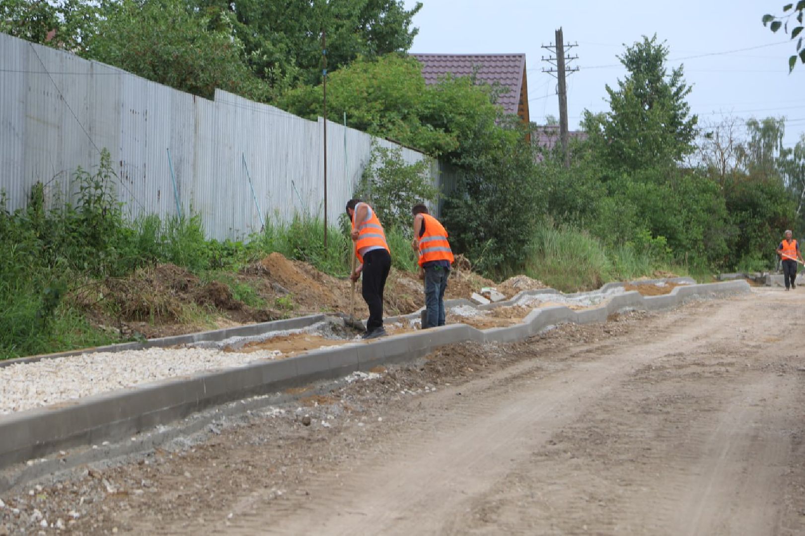 серпухов, тротуар, строительство дорог, дороги, асфальт,