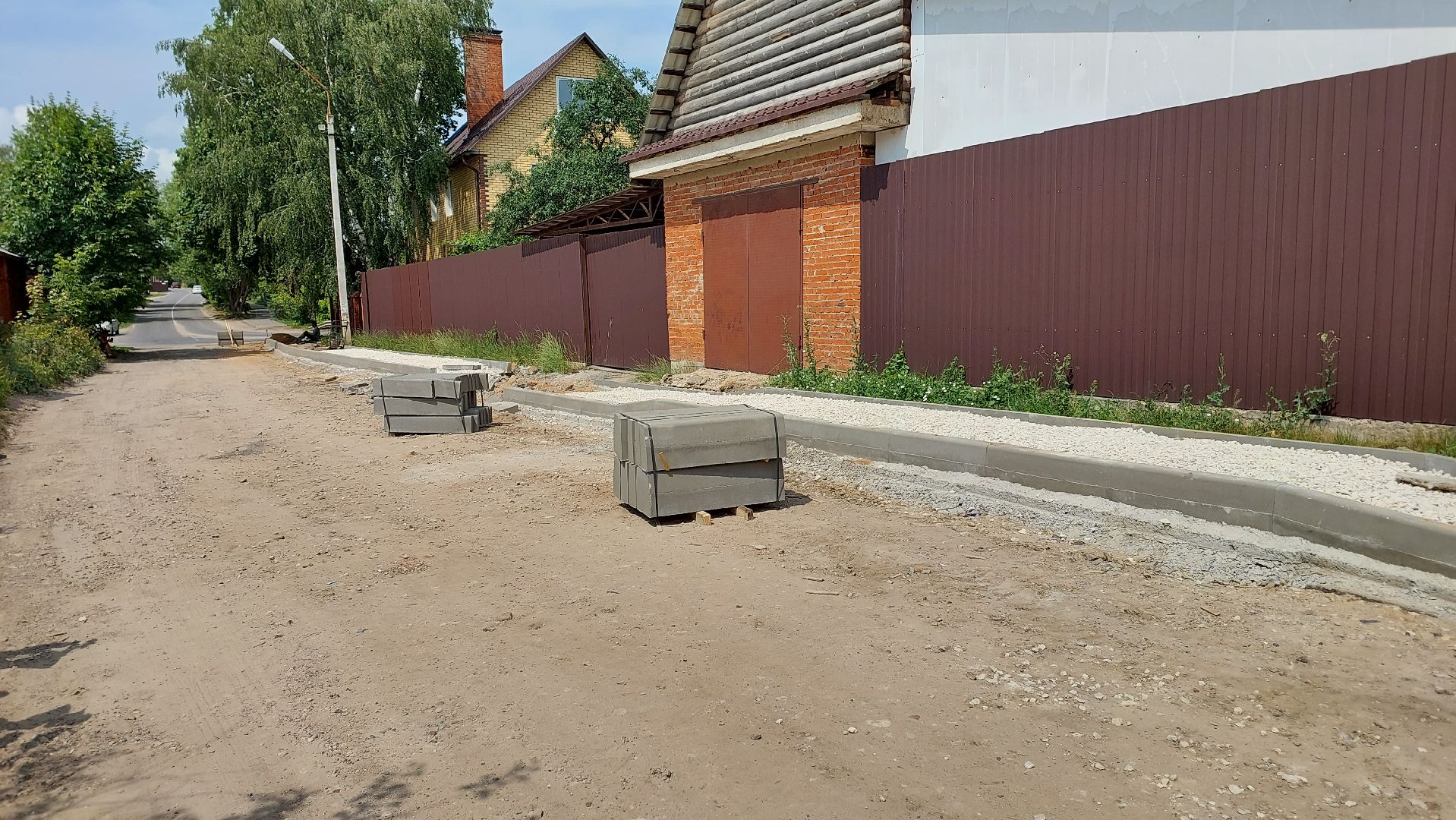 серпухов, тротуар, строительство дорог, дороги, асфальт,