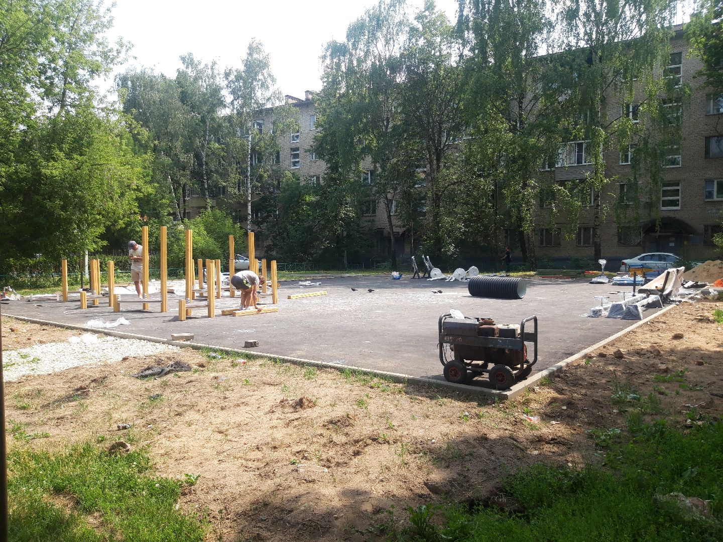 доброе дело, двор,