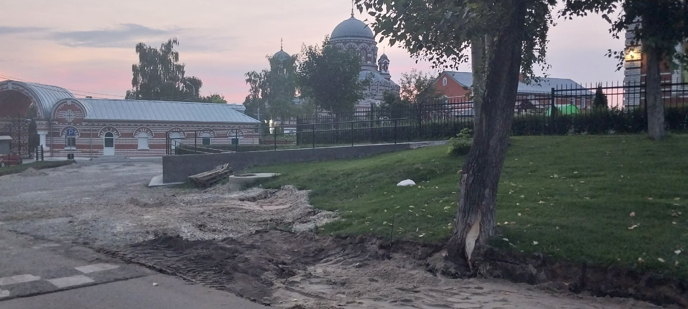 Коломна, тротуар, дороги