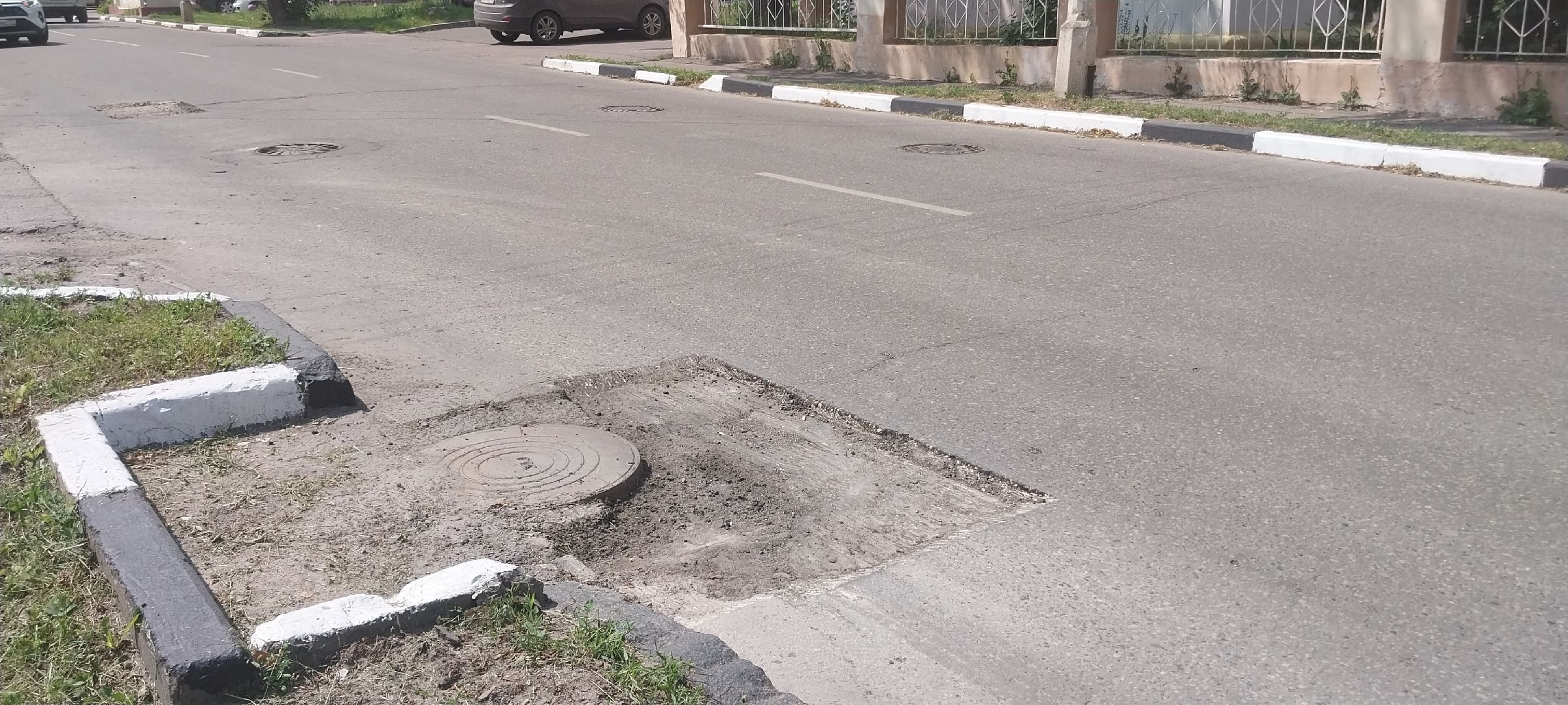 Коломна, дороги, ямочный ремонт