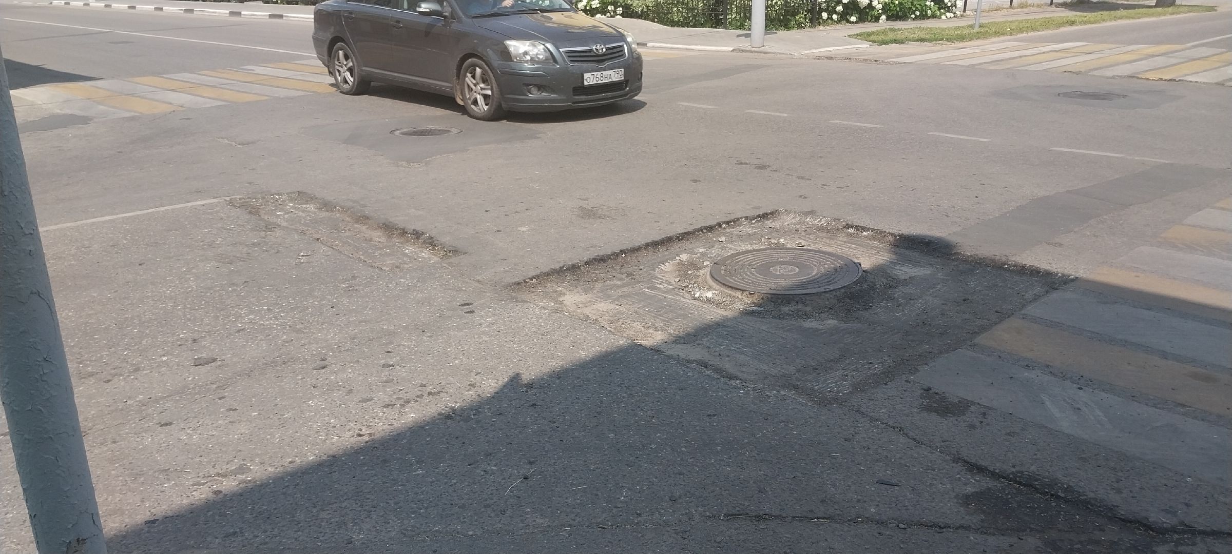 Коломна, дороги, ямочный ремонт