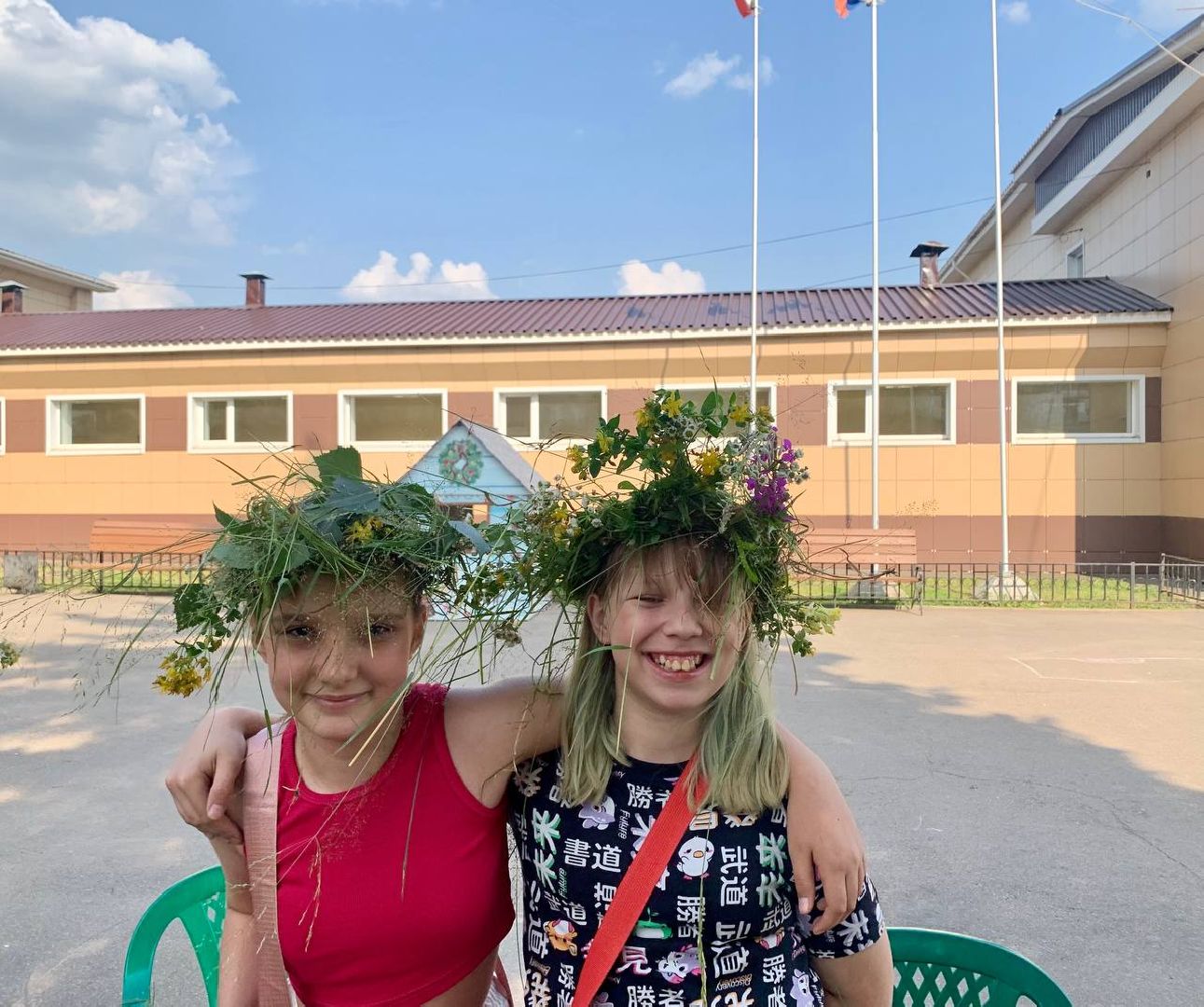 доброе дело, дети, двор,