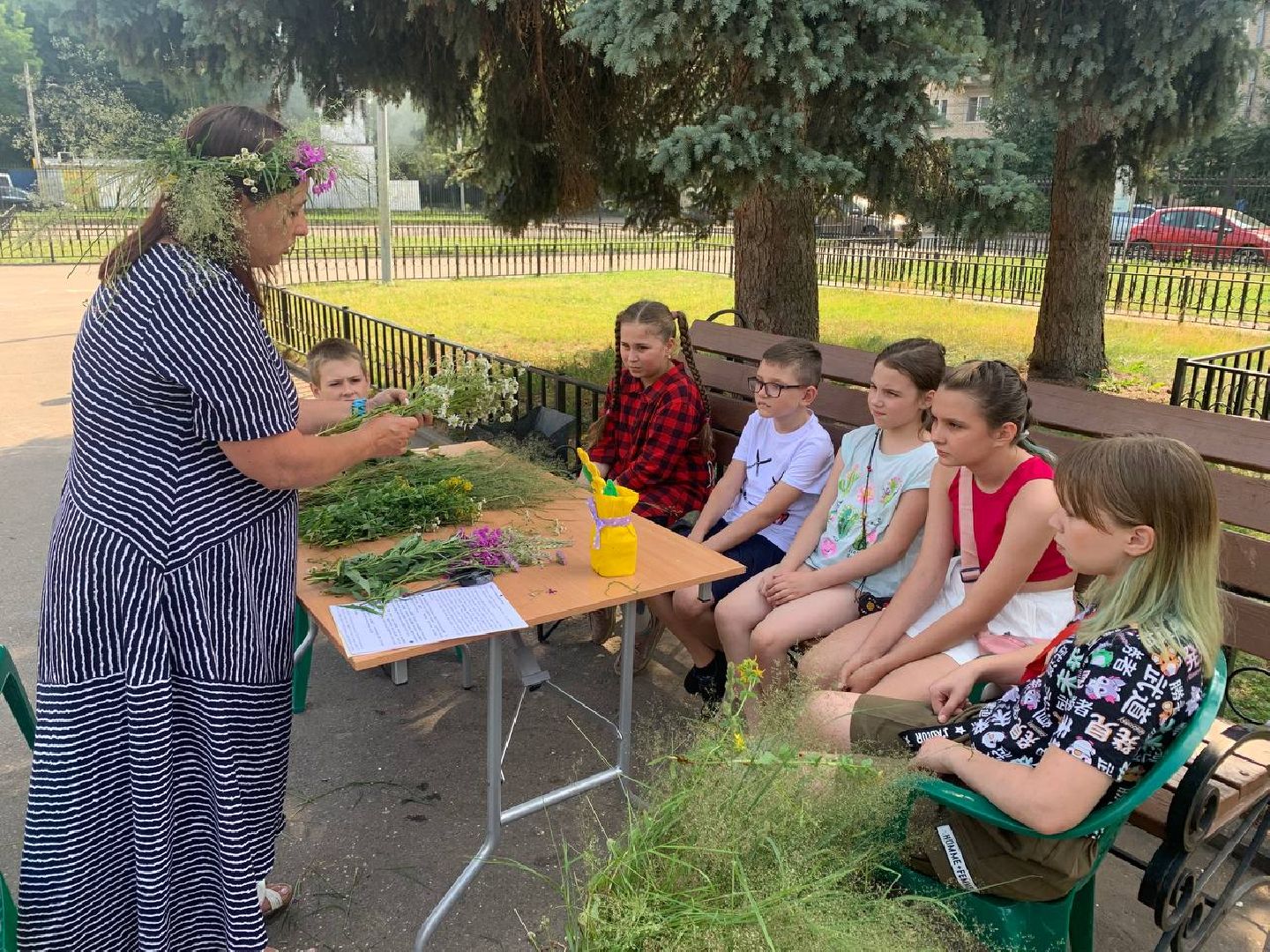 доброе дело, дети, двор,