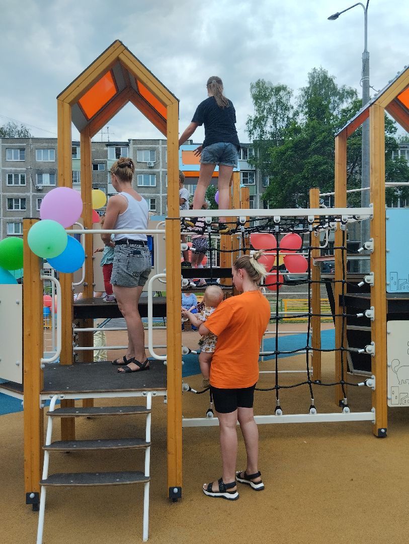 Губернаторская программа, Наше Подмосковье, детская площадка, Старая Купавна, Богородский городской округ