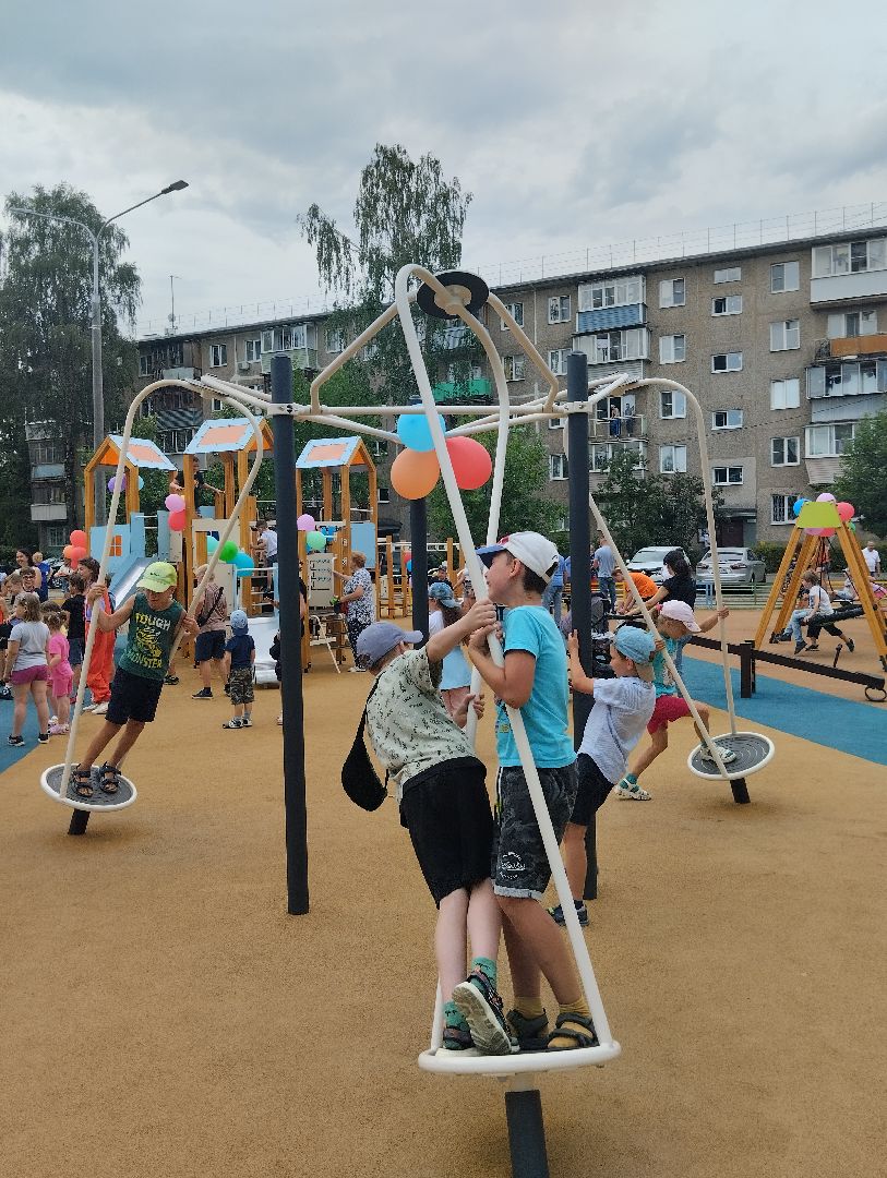 Губернаторская программа, Наше Подмосковье, детская площадка, Старая Купавна, Богородский городской округ