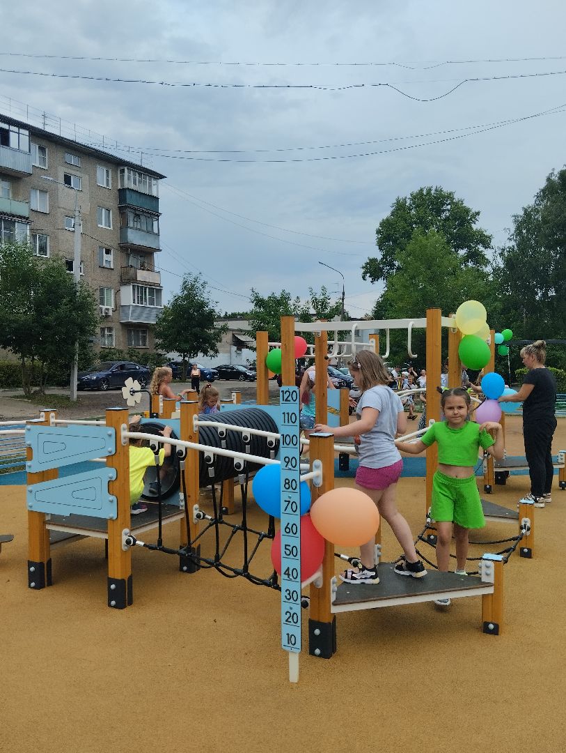 Губернаторская программа, Наше Подмосковье, детская площадка, Старая Купавна, Богородский городской округ