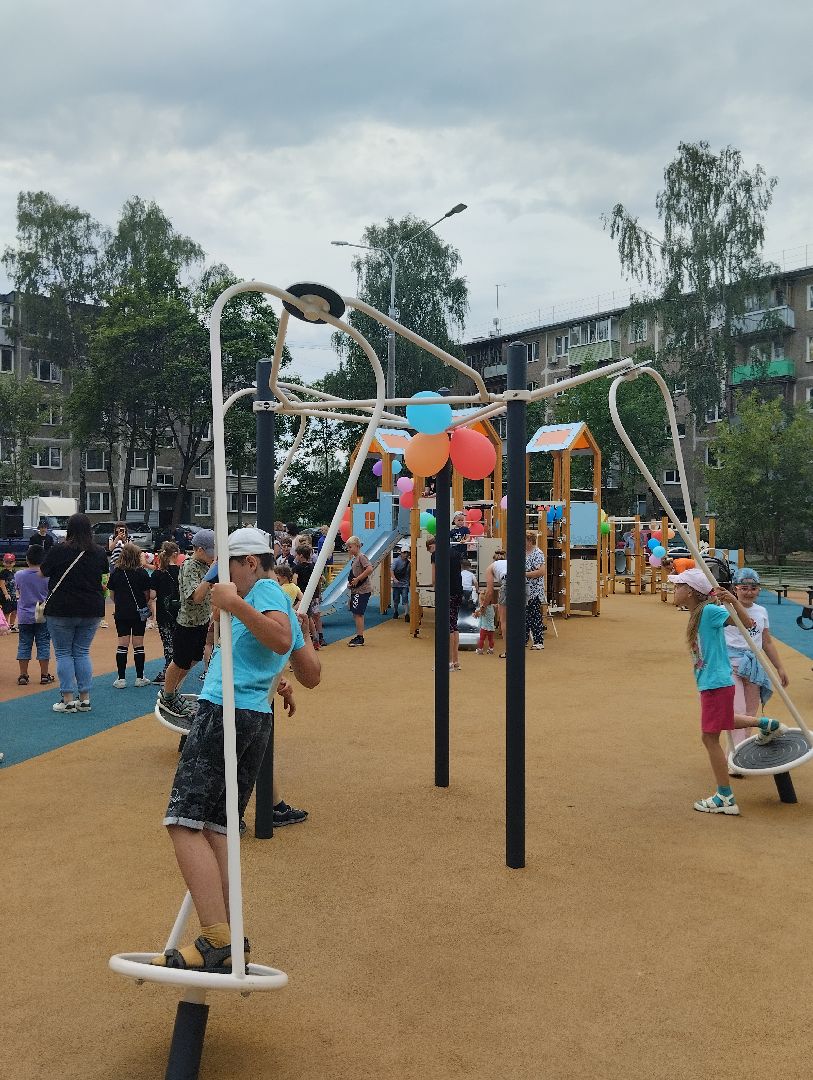 Губернаторская программа, Наше Подмосковье, детская площадка, Старая Купавна, Богородский городской округ