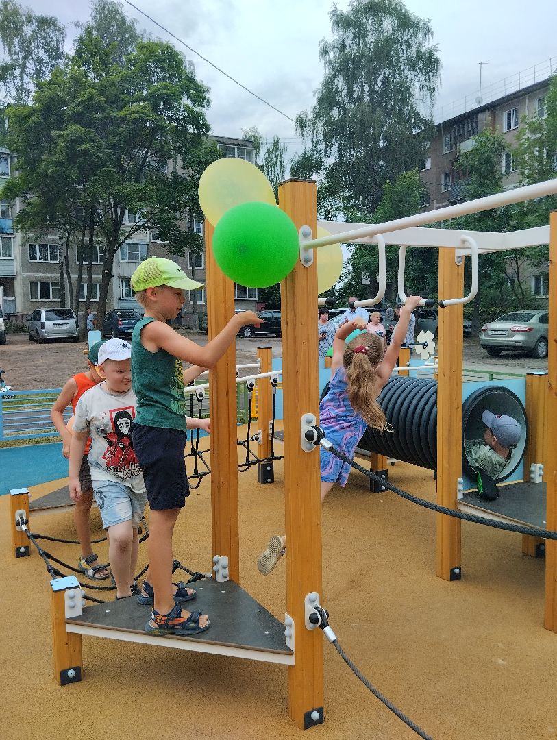 Губернаторская программа, Наше Подмосковье, детская площадка, Старая Купавна, Богородский городской округ