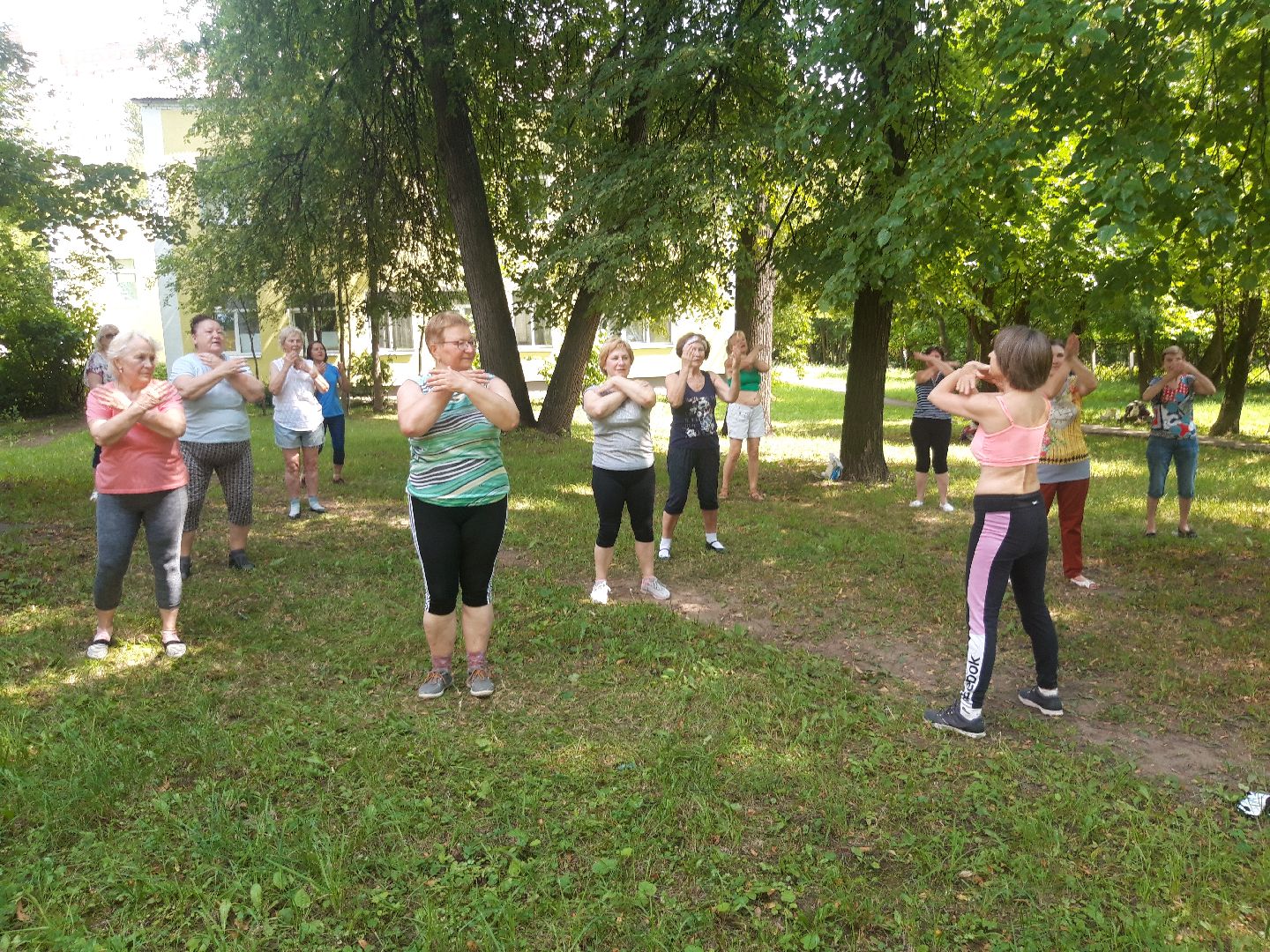 доброе дело, пенсионеры, лето в подмосковье,