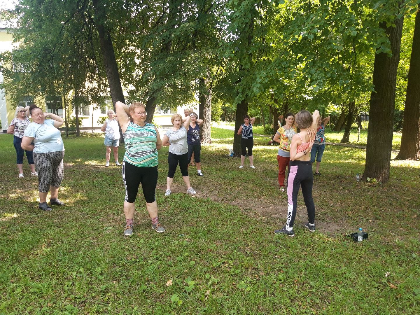 доброе дело, пенсионеры, лето в подмосковье,