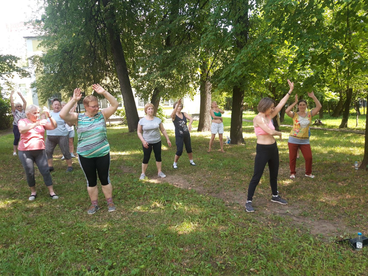 доброе дело, пенсионеры, лето в подмосковье,