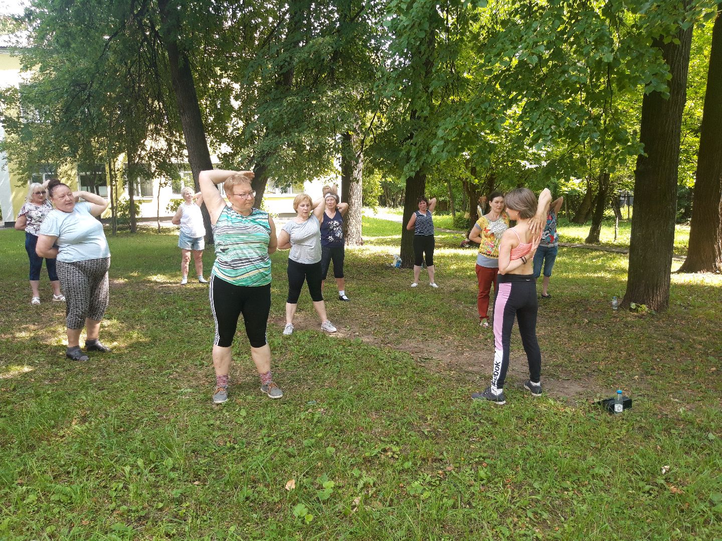 доброе дело, пенсионеры, лето в подмосковье,