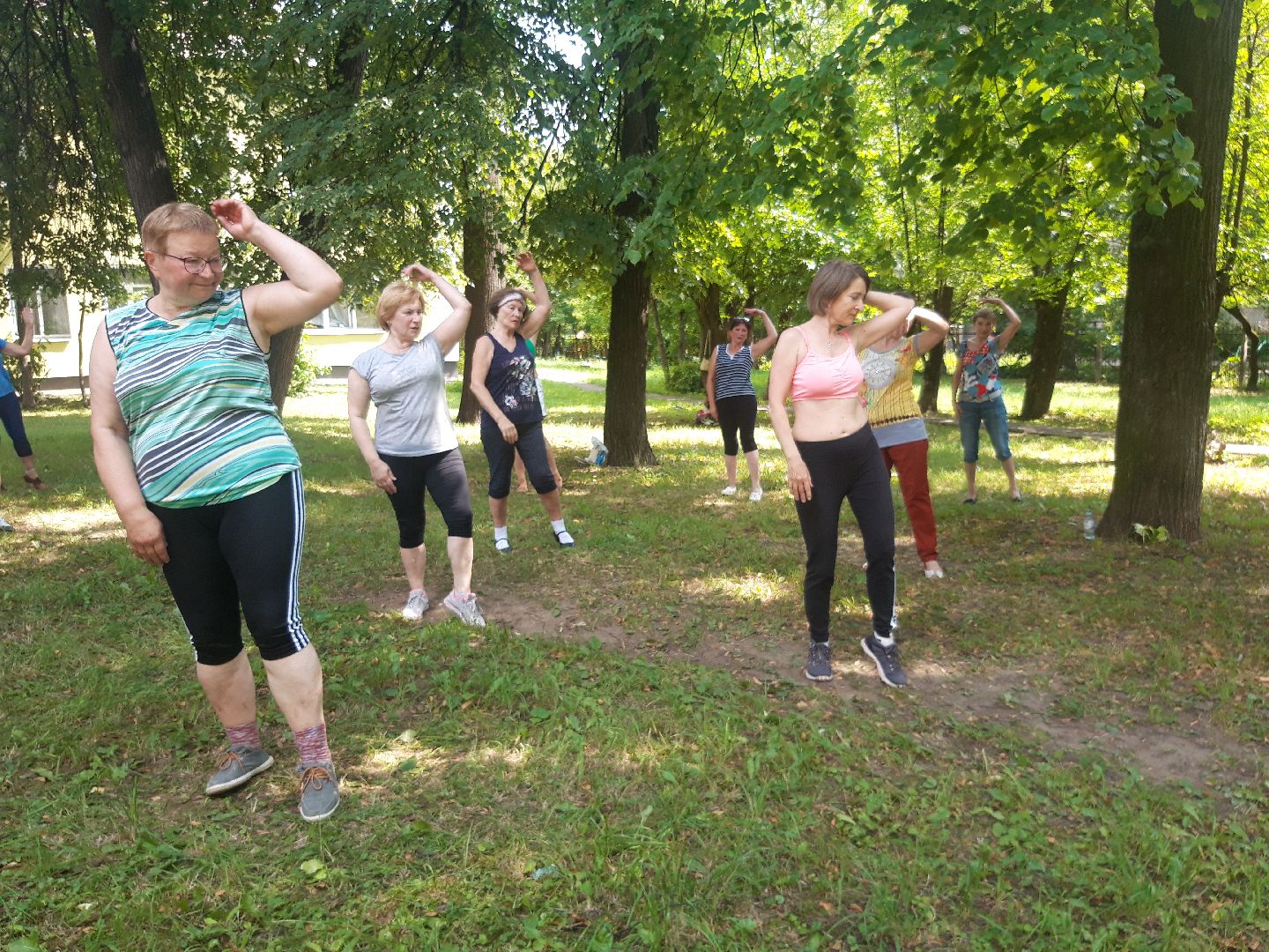 доброе дело, пенсионеры, лето в подмосковье,