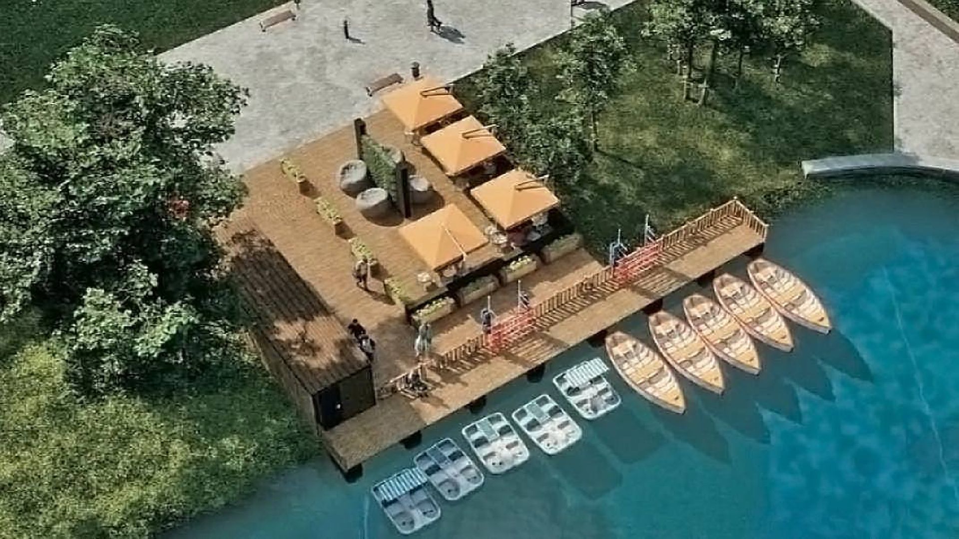 Одинцово, благоустройство, пруд, баранка, лодка, прокат,