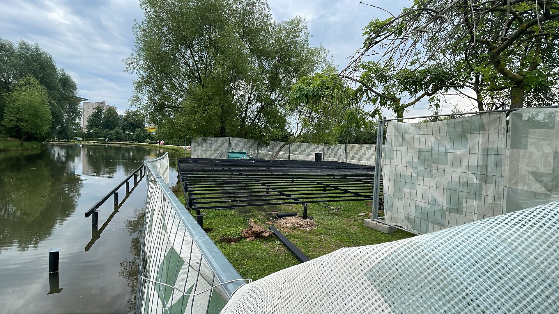 Одинцово, благоустройство, пруд, баранка, лодка, прокат,