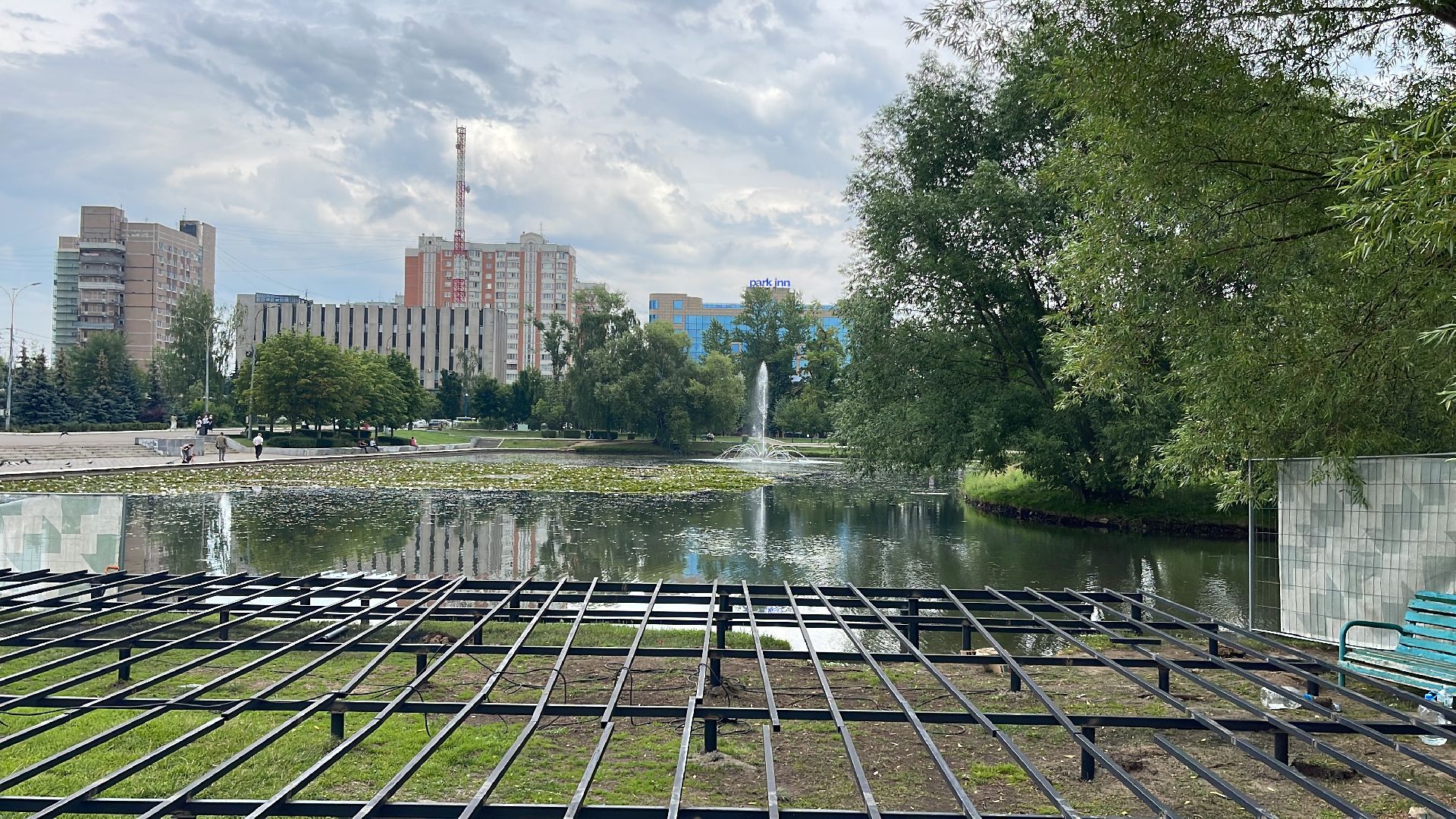 Одинцово, благоустройство, пруд, баранка, лодка, прокат,