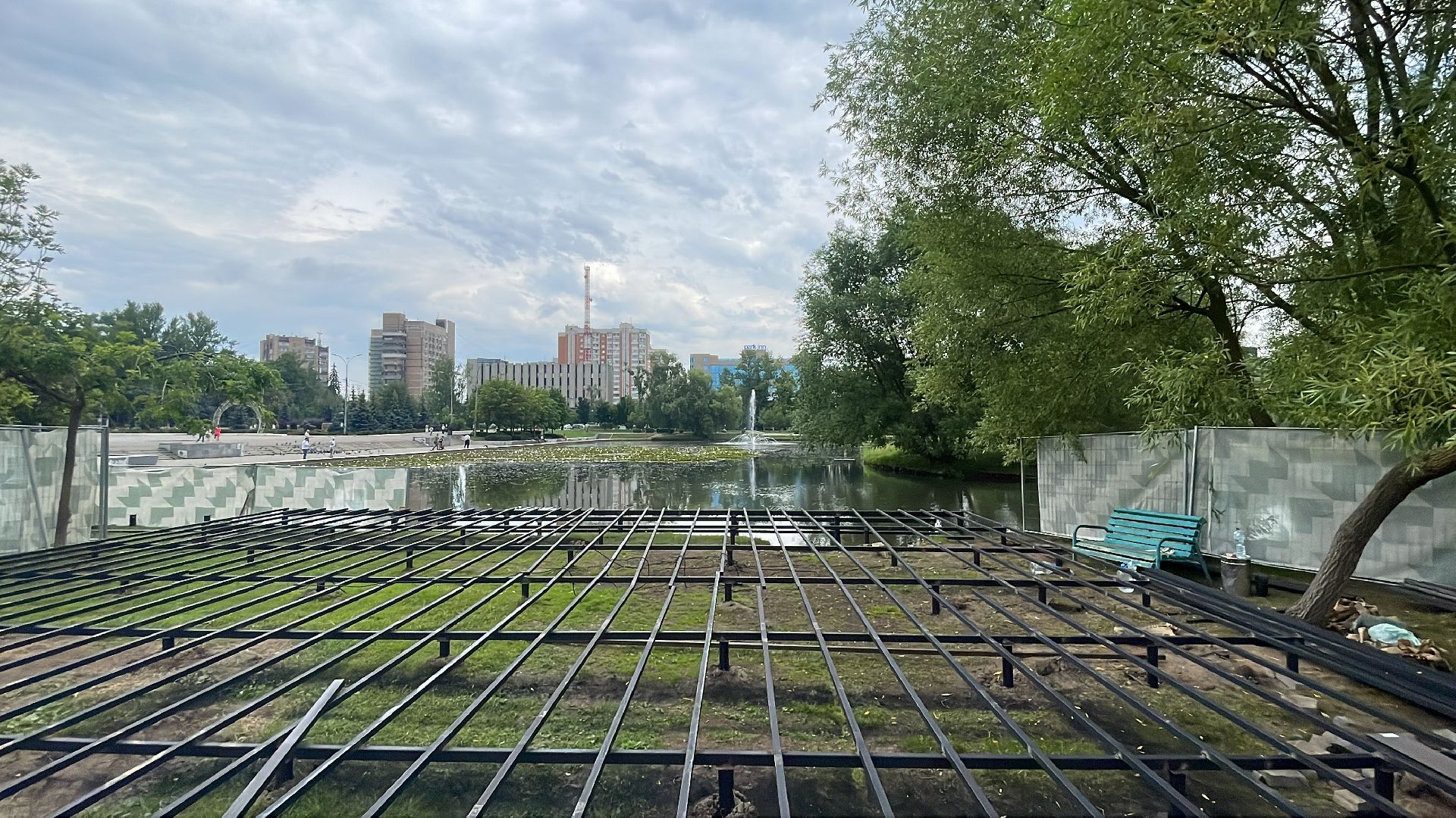 Одинцово, благоустройство, пруд, баранка, лодка, прокат,