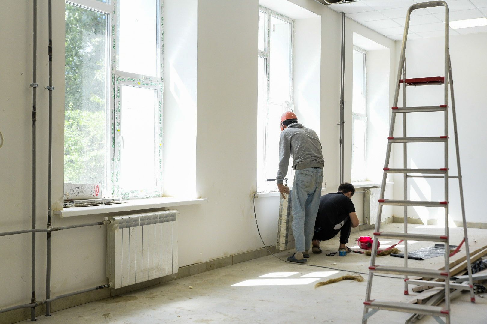 Солнечногорск, школа, ремонт, монтаж, ученики