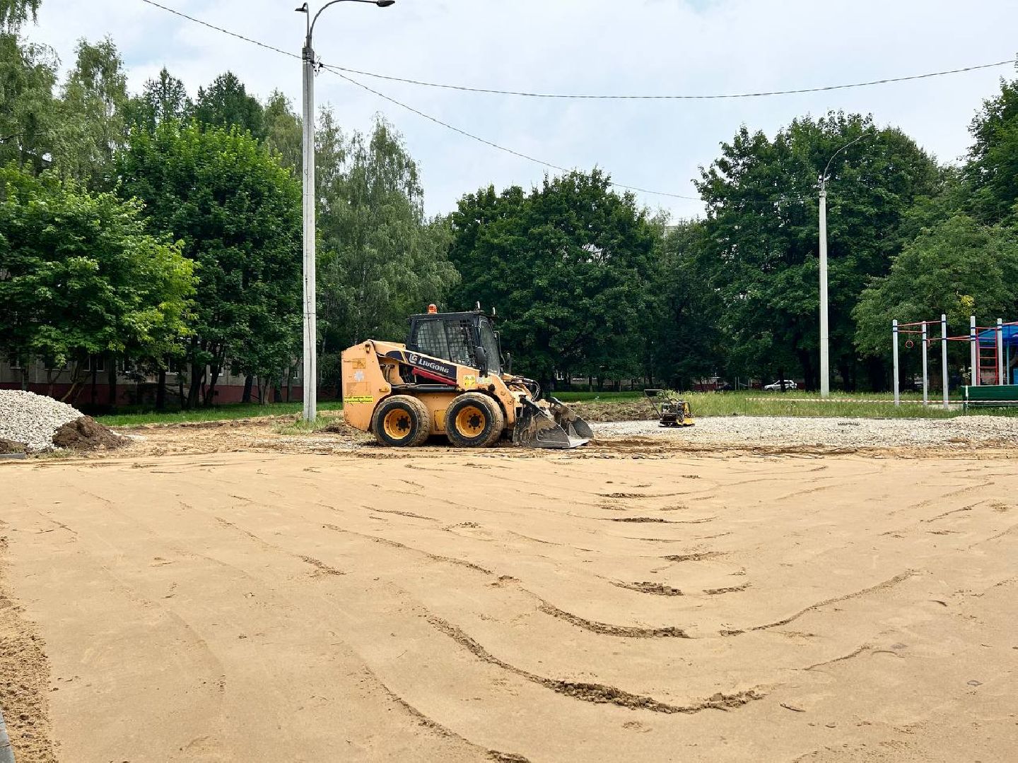 Подольск, губернатор, спорт, спортплощадка, благоустройство