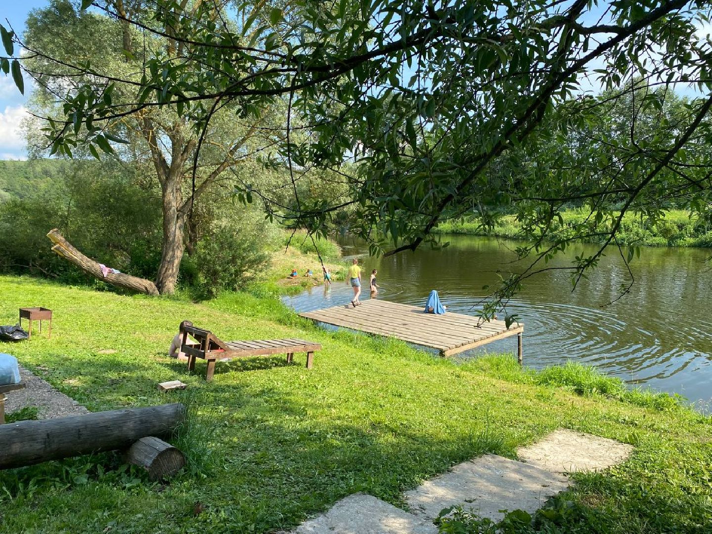 Чехов, гостиничный комплекс, река, отдых, ферма, пляж