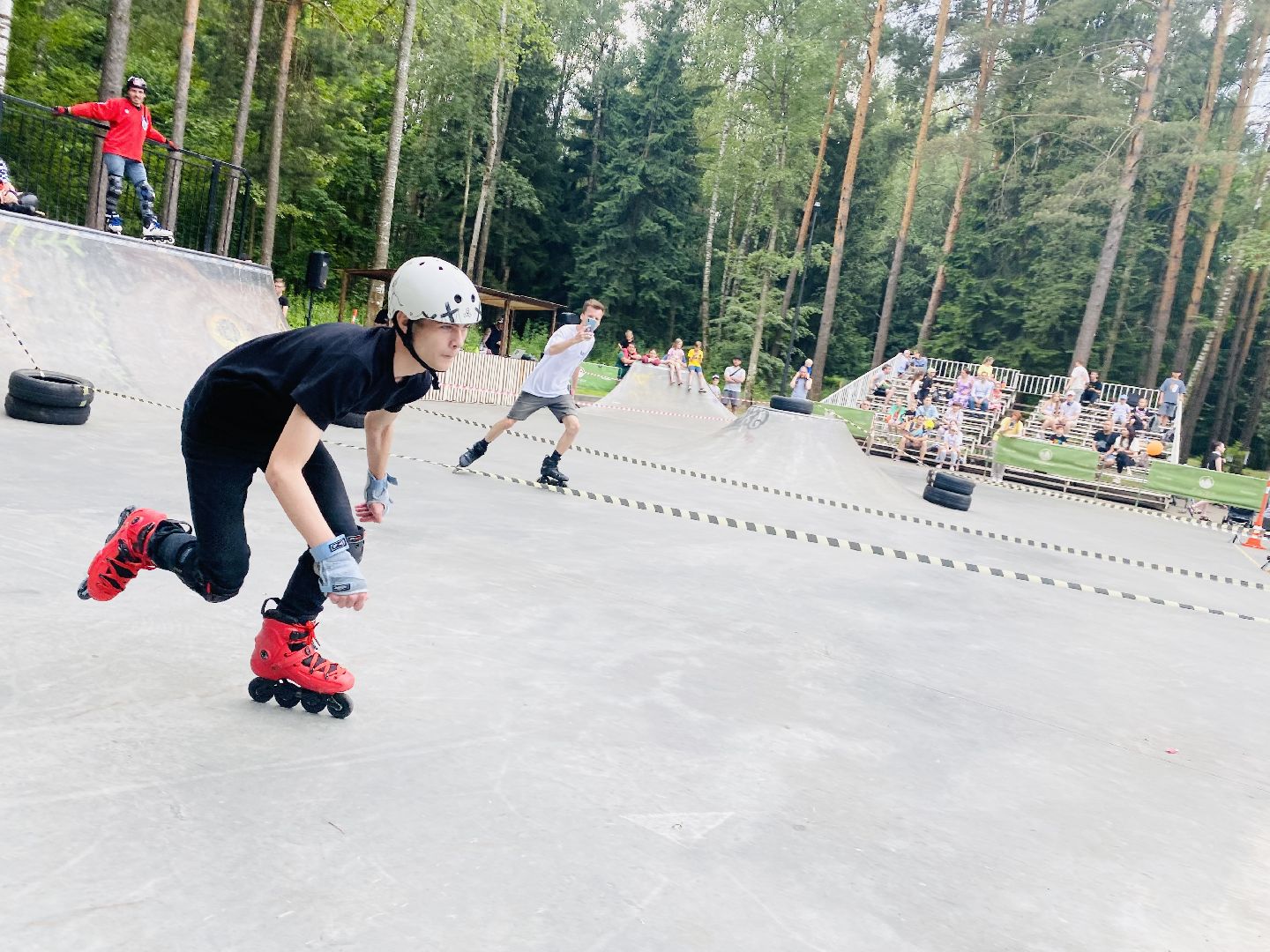 Домодедово, соревнования, ролики, скейт парк, спортивная трасса
