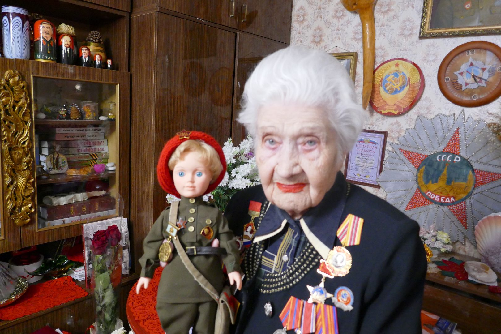 Подольск, ветеран ВОВ, Рохлина, Прохоровка, годовщина