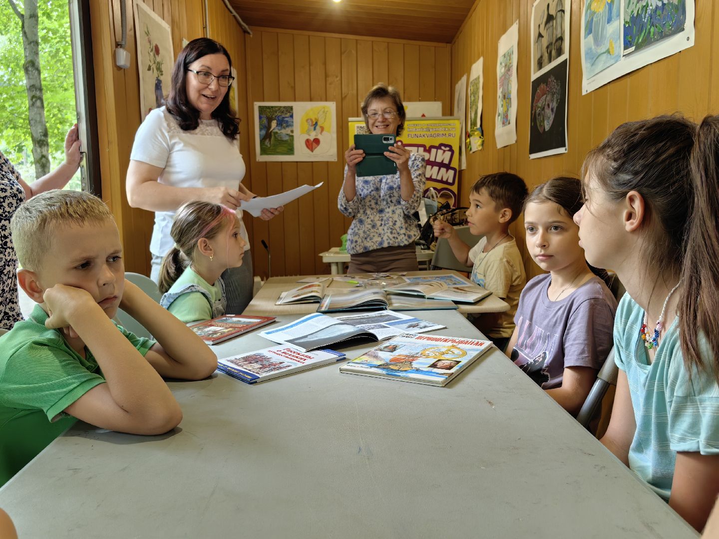 Лекторий, путешествие, парк, дети