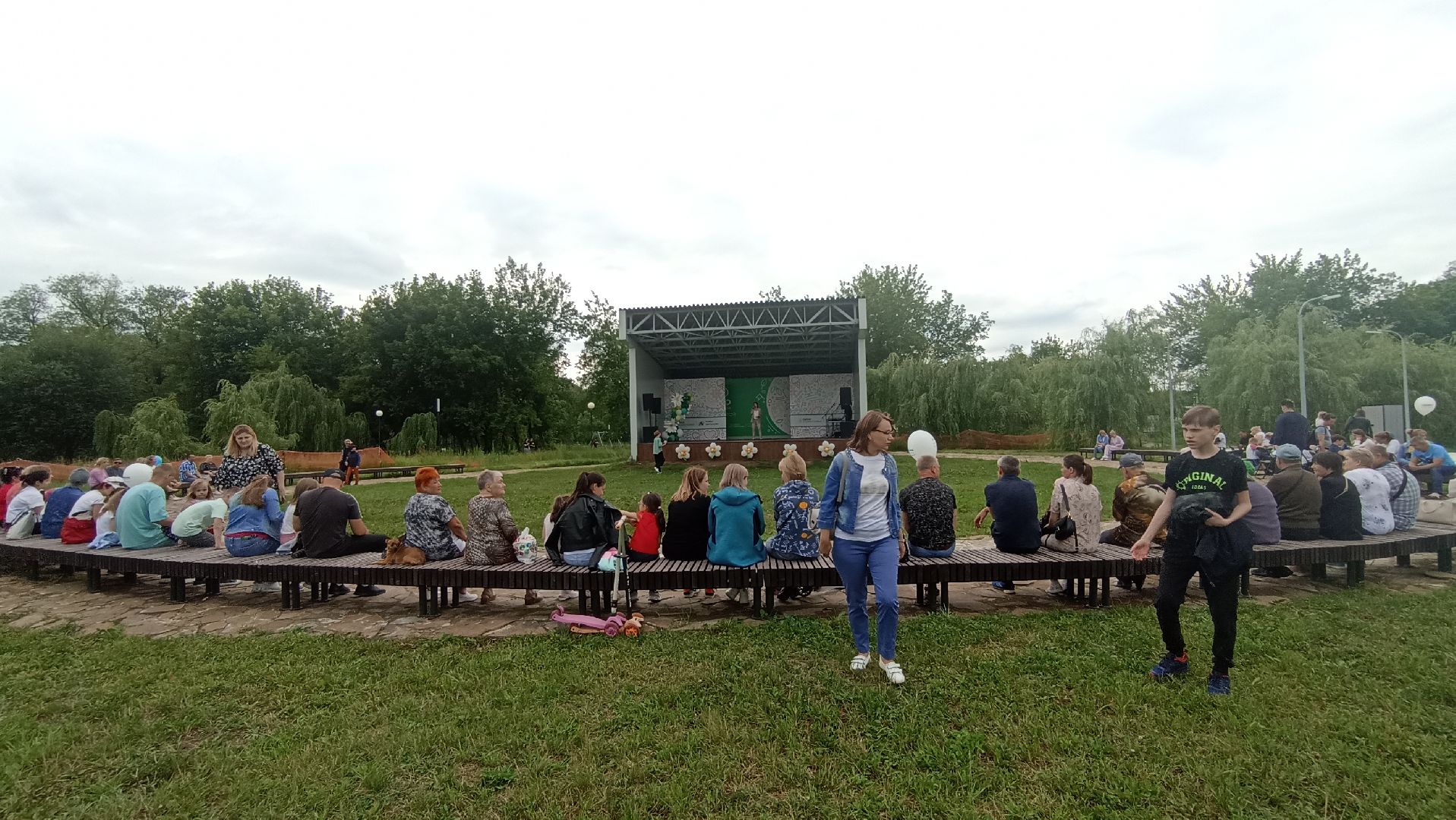 Серпухов, Подмосковье, парк, праздник, семья