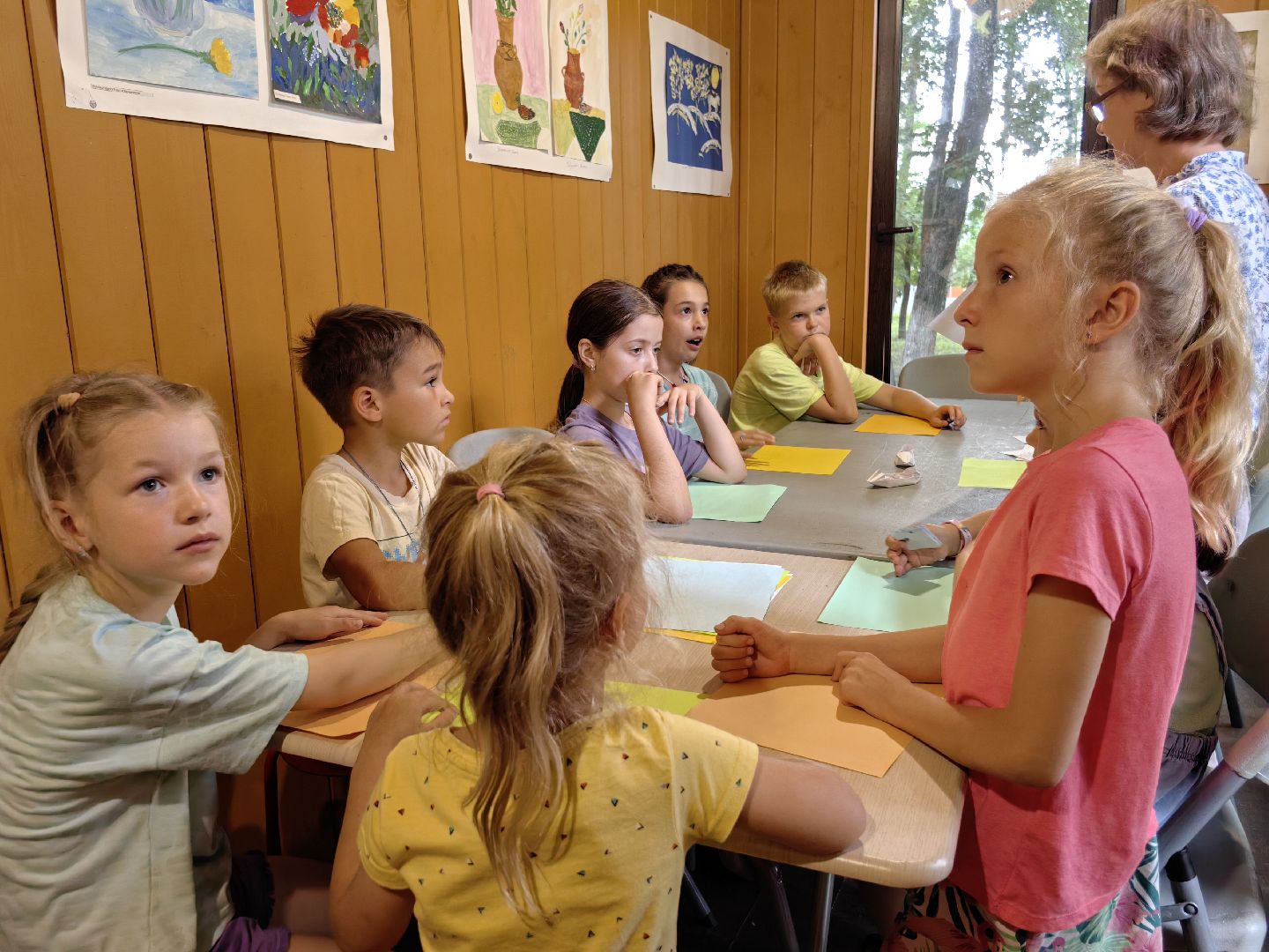 Мастер-класс, каноэ, картон, оригами, дети, парк