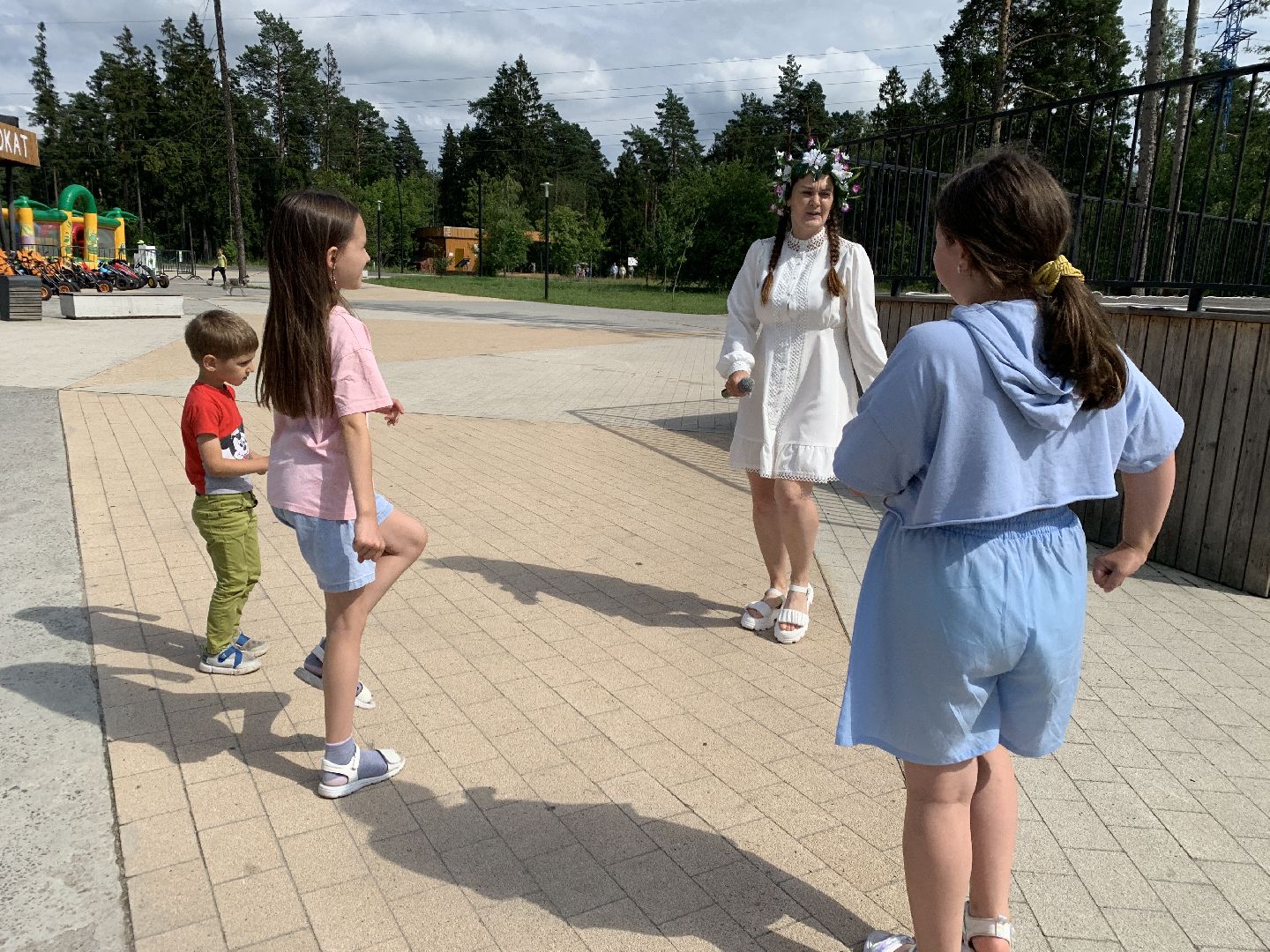 Балашиха, Подмосковье, парки, концерты, День семьи, любви и верности