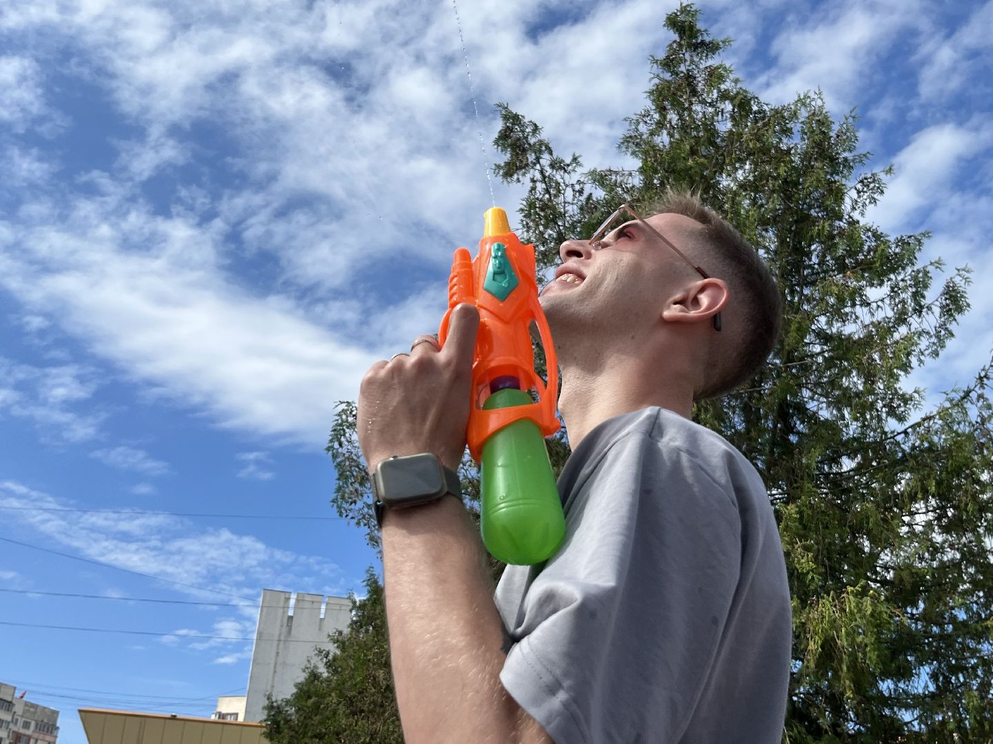 Наро-Фоминск, молодёжь Подмосковья, водная битва, лето в Подмосковье