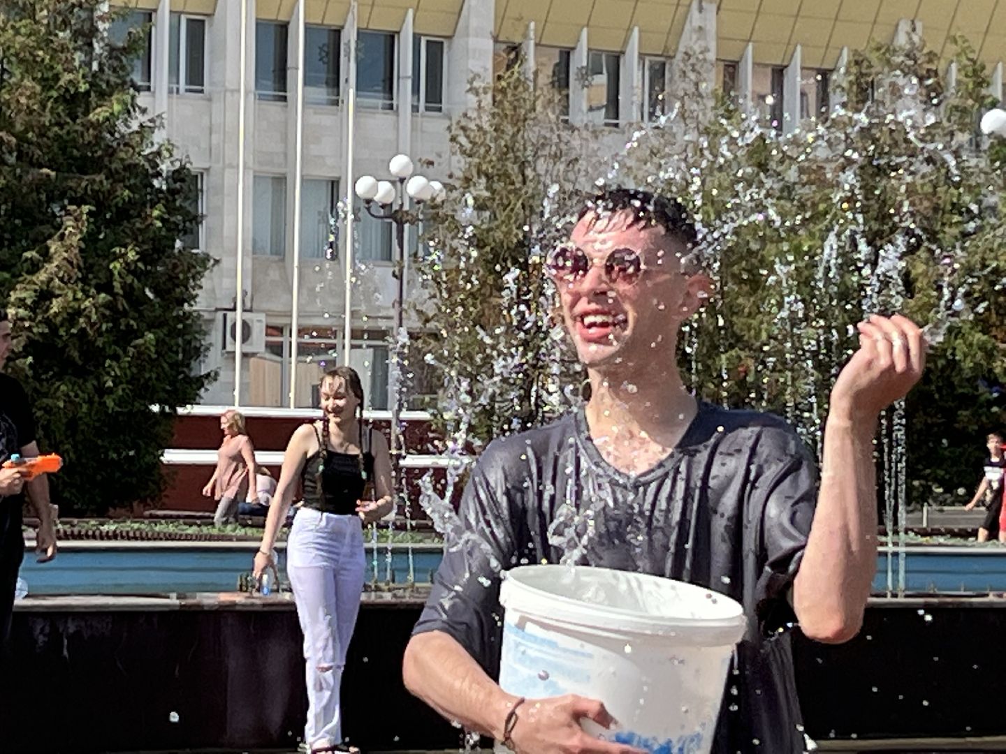 Наро-Фоминск, молодёжь Подмосковья, водная битва, лето в Подмосковье