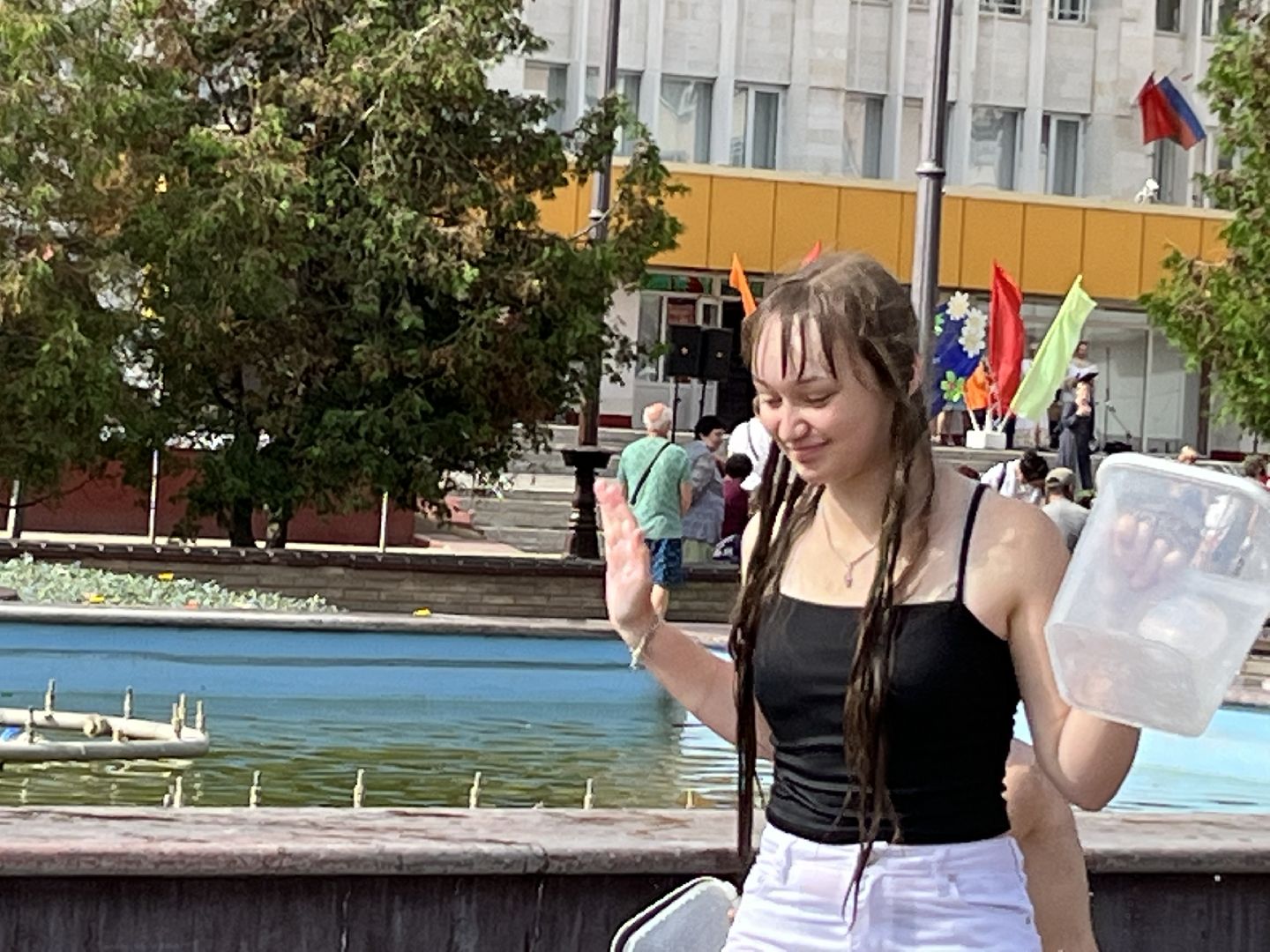 Наро-Фоминск, молодёжь Подмосковья, водная битва, лето в Подмосковье