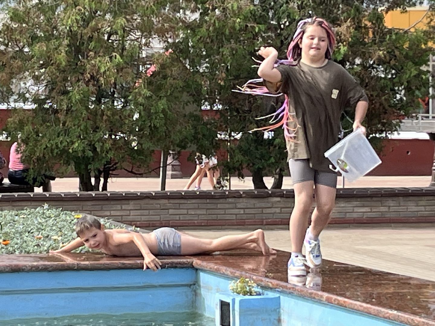 Наро-Фоминск, молодёжь Подмосковья, водная битва, лето в Подмосковье