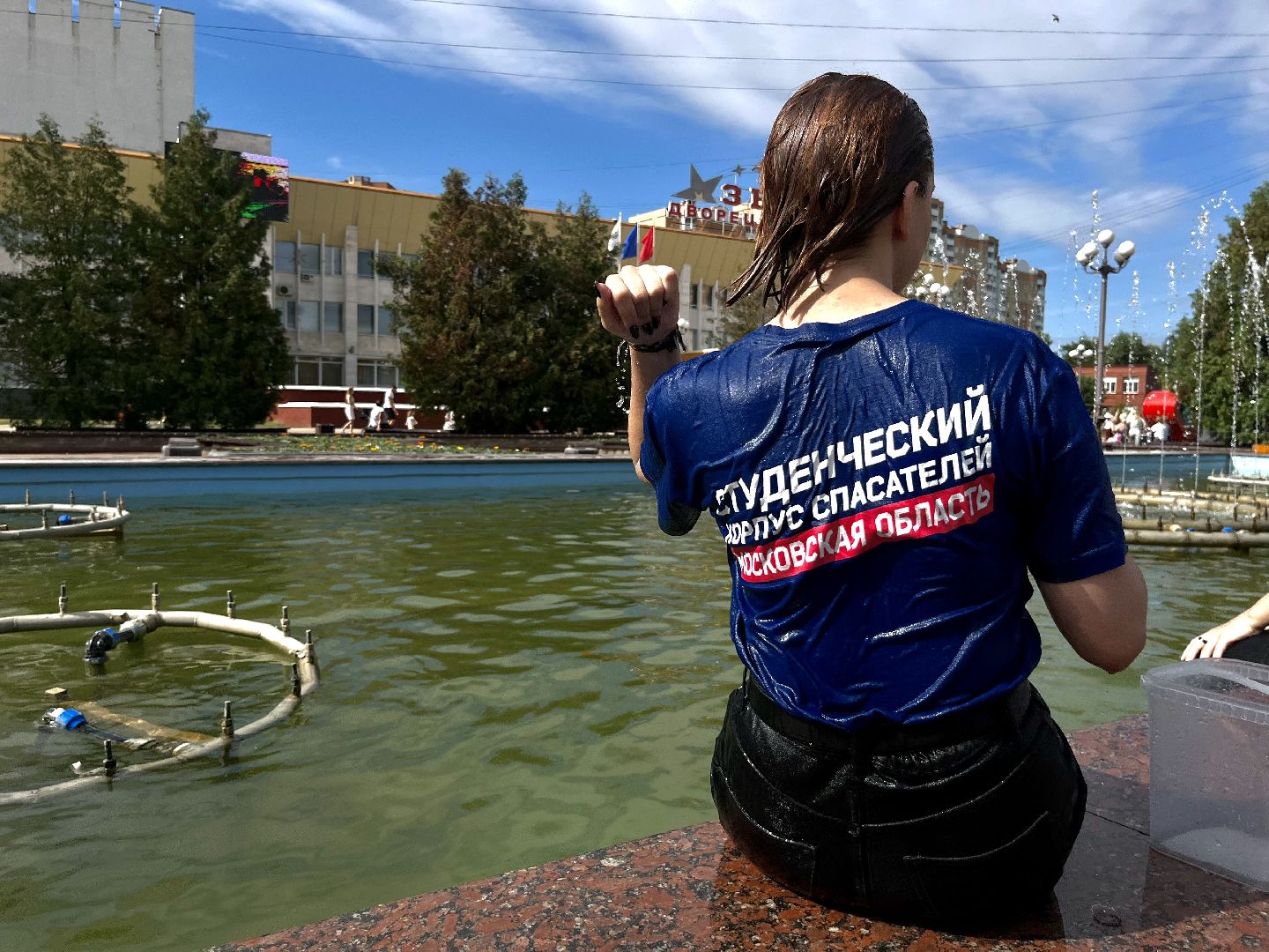 Наро-Фоминск, молодёжь Подмосковья, водная битва, лето в Подмосковье