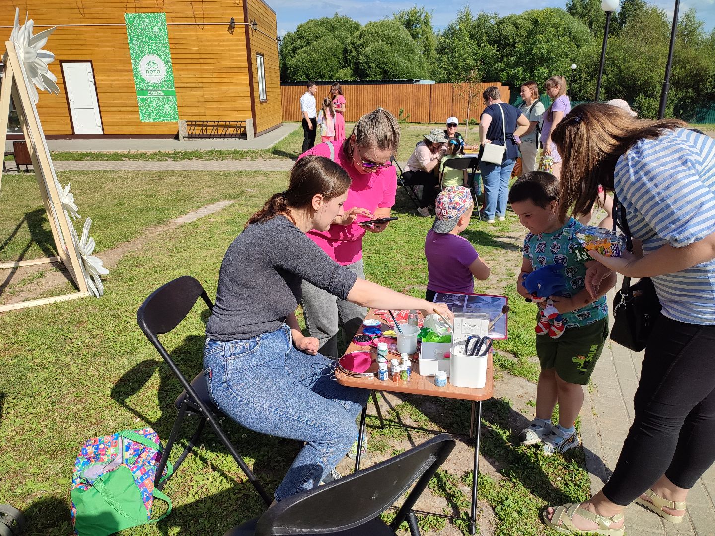 #аквагримм, #дети, #талдом, #паркпобеды, #краски