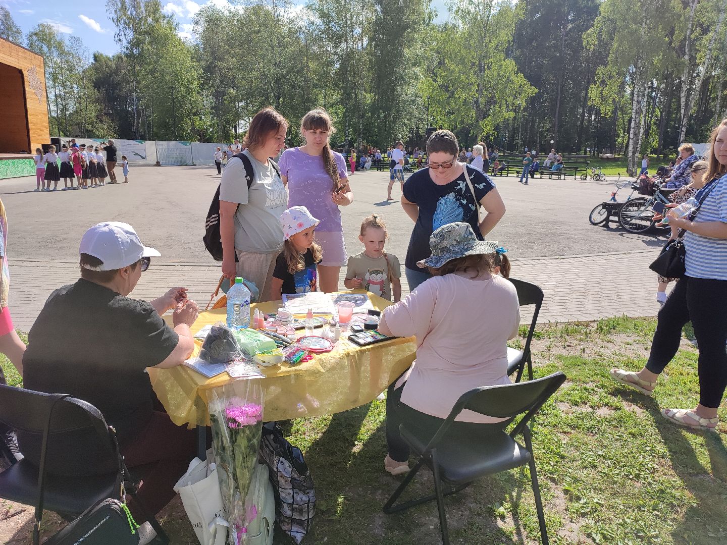 #аквагримм, #дети, #талдом, #паркпобеды, #краски