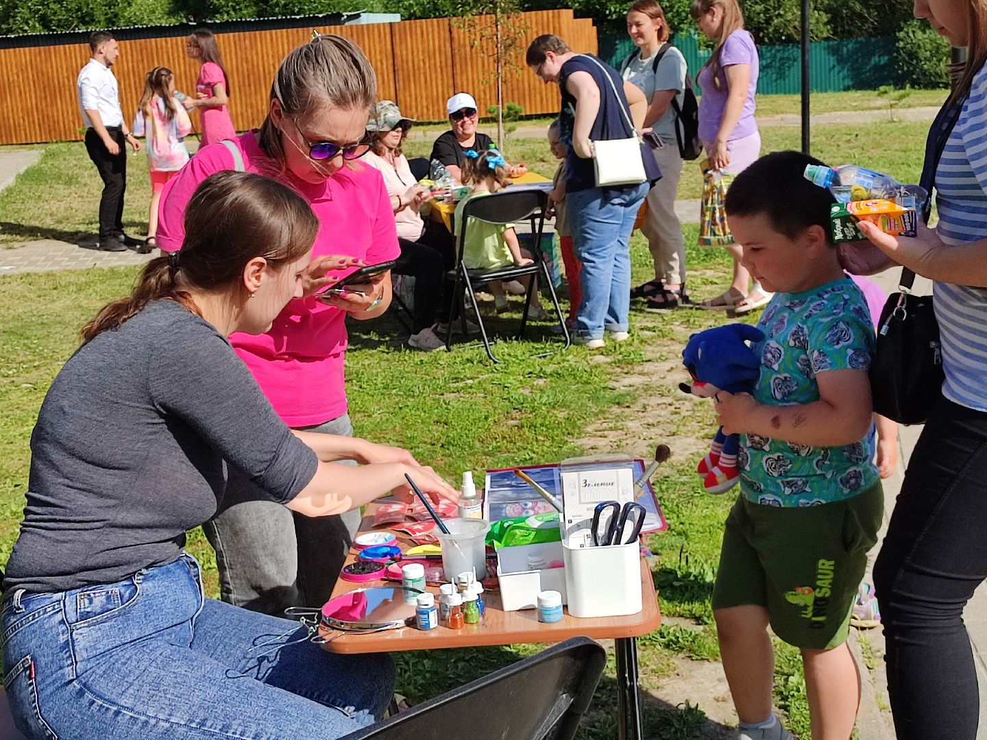 #аквагримм, #дети, #талдом, #паркпобеды, #краски