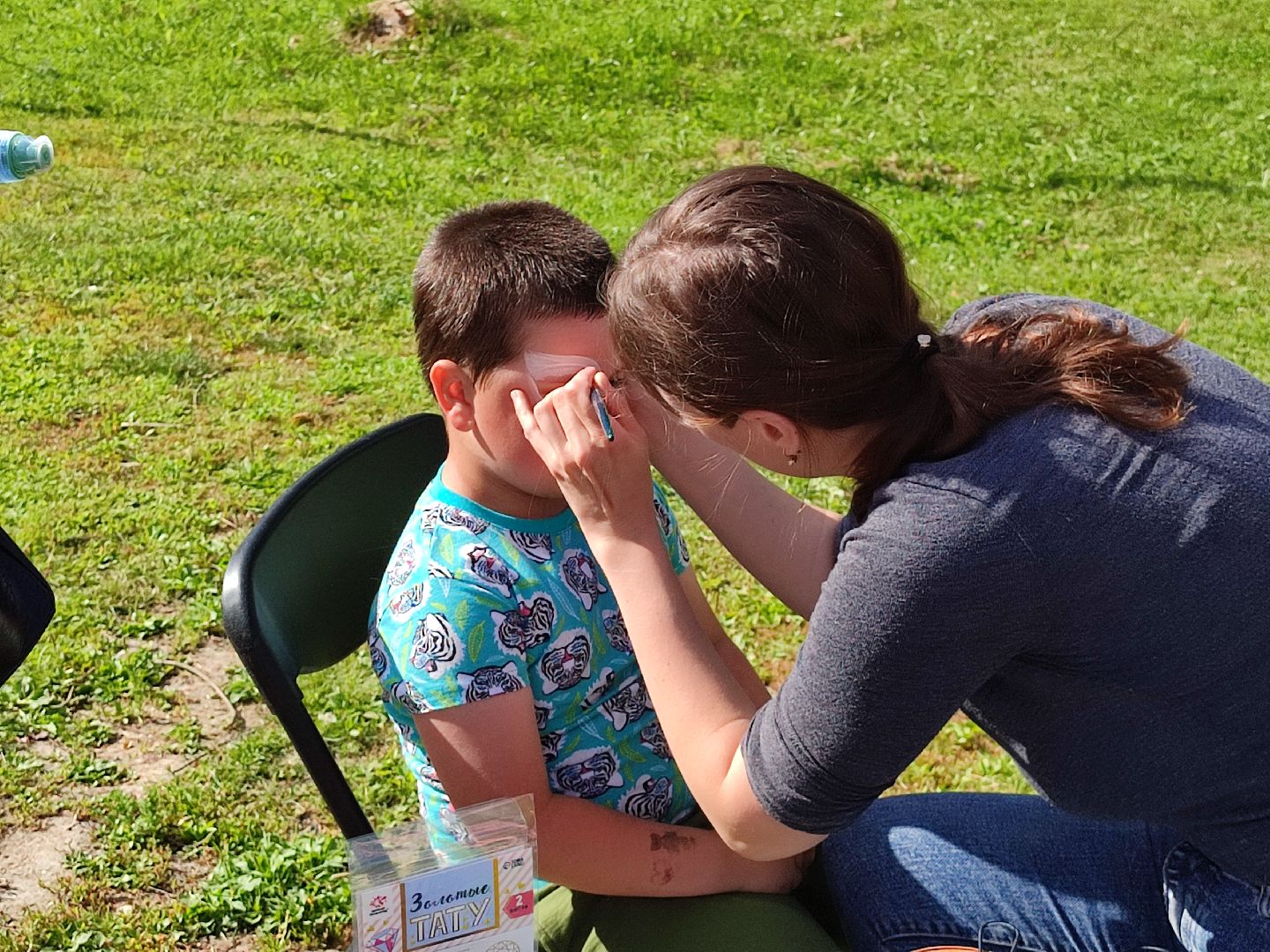 #аквагримм, #дети, #талдом, #паркпобеды, #краски